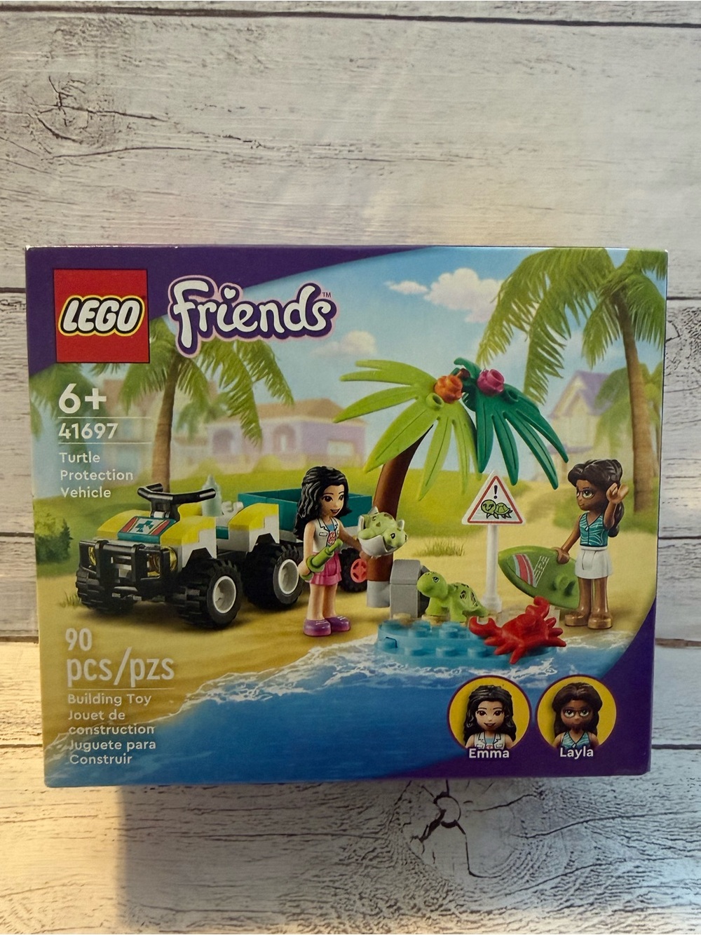 LEGO  Friends Turtle Protection Vehicle Car Set 90 pcs #41697